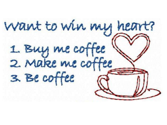 Be Coffee Embroidery Design Review for Perfect Gift