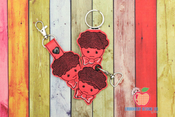 Boy Face with Bow Tie Keyfob Review