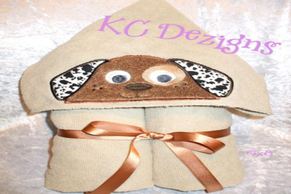 Dog Hooded Towel Applique Review for Etsy Sellers