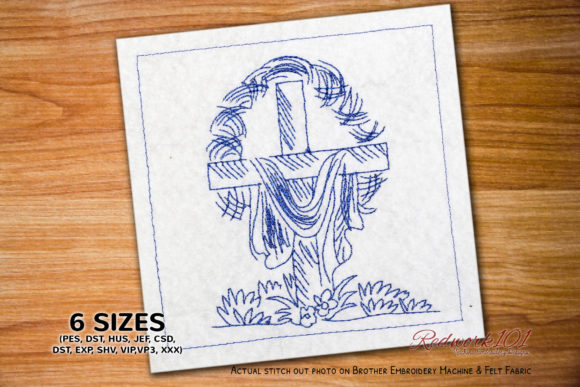 Easter Cross in Field: A Designer's Review for Craft Fair Success