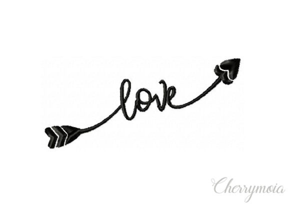 Love Arrow Holiday Design