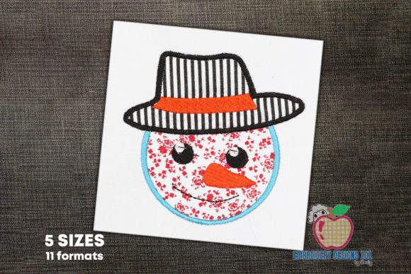 Snowman Head Applique Pattern: A Seasonal Review