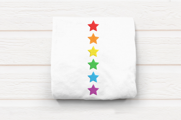 Vertical Row of Stars: A Craft Fair Embroidery Review