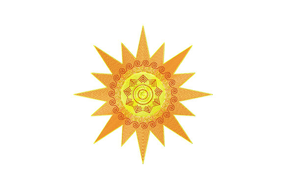 Yellow-Orange Sun